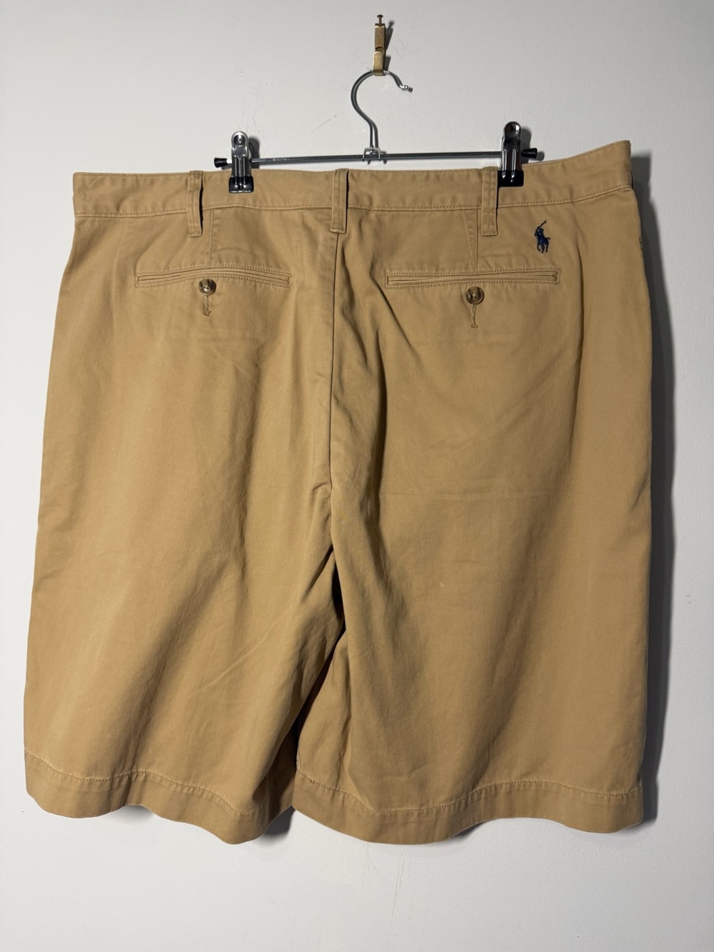Polo by Ralph Lauren Men’s Khaki Cotton Shorts Size 38